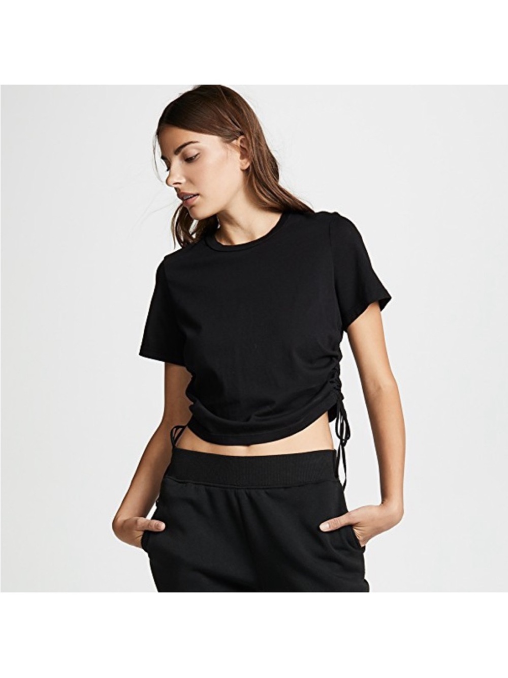 Cotton Citizen | Lisbon Tee in Jet Black XS